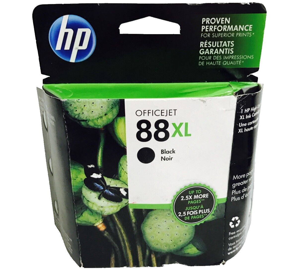 New Genuine HP 88XL Black Ink Cartridges C9396AN
