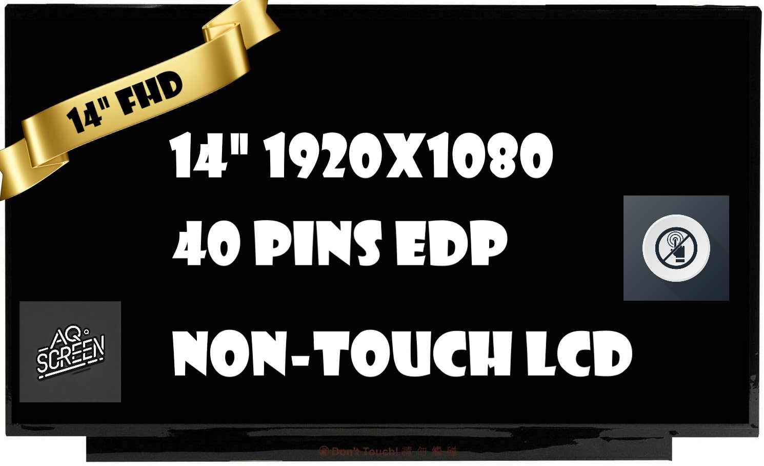 144hz 400NIT 14.0" FHD LAPTOP LCD SCREEN FOR Alienware X14 R1 P150G