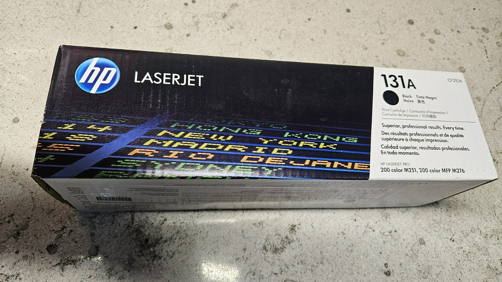 Genuine CF210A 131A Black Toner for 200 Color M251 / 200 Color MFP M276 BNIB