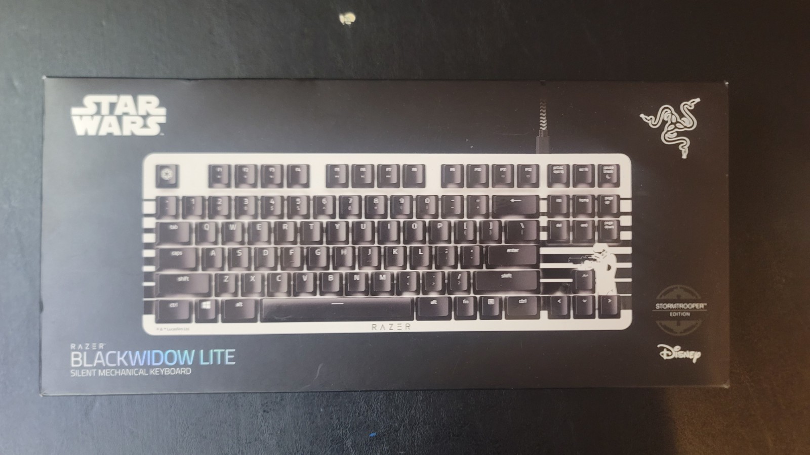 Razer STAR WARS BlackWidow Lite TKL Mechanical Keyboard Orange Key Switches