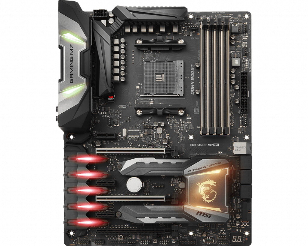For MSI X370 GAMING M7 ACK Motherboard Socket AM4 DDR4 ATX Mainboard
