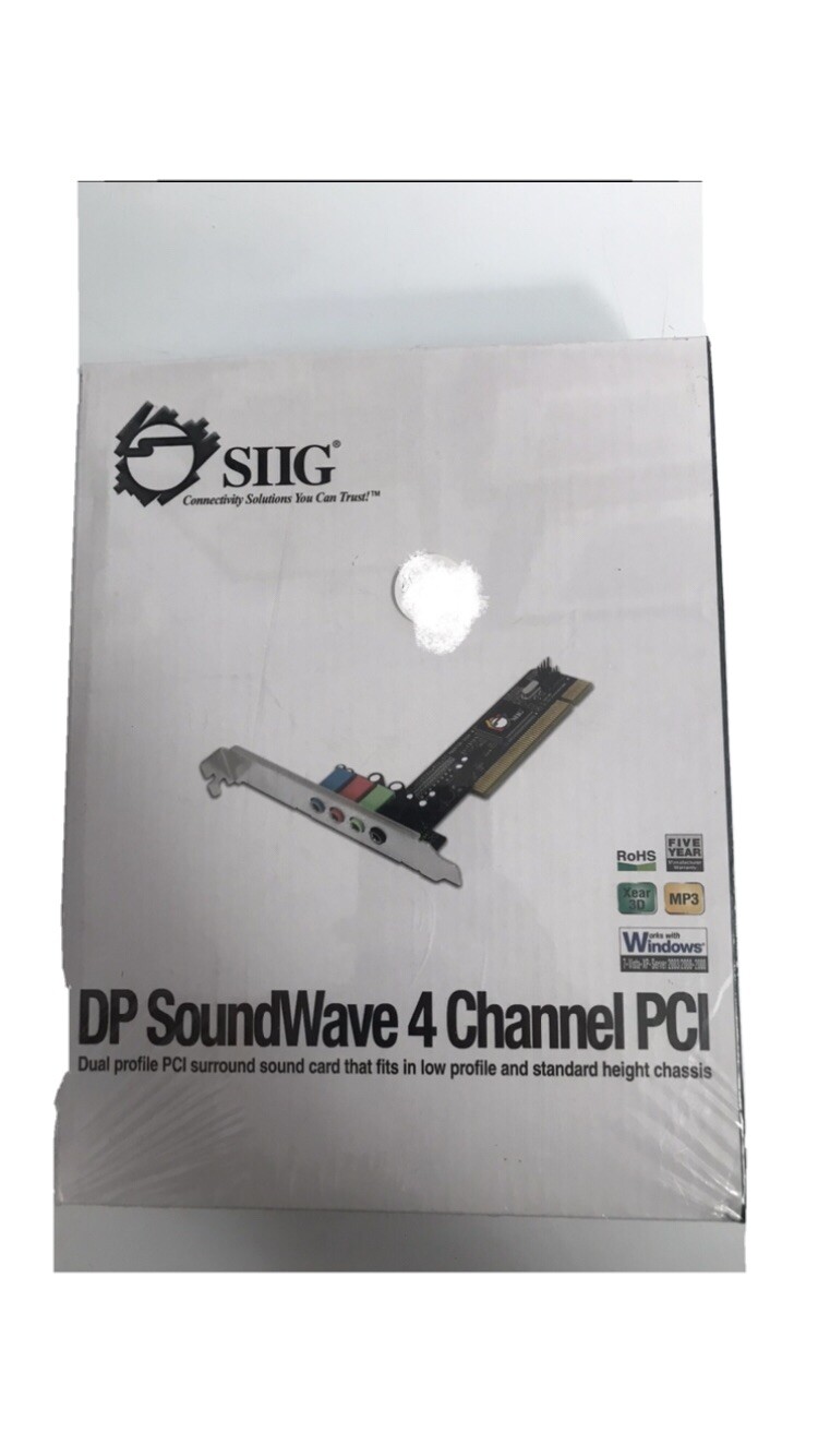SIIG SC-SA4R12-S2 SIIG Serial ATA 4-Channel RAID - PCI - Original Retail Package