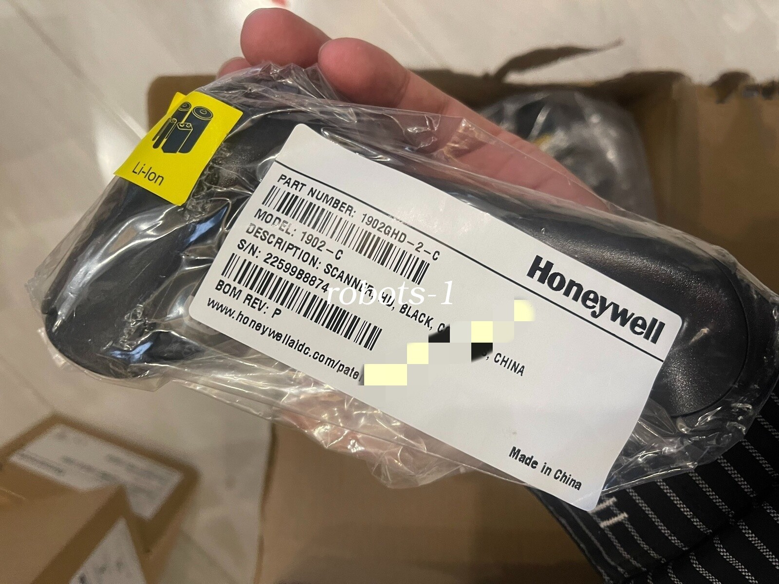 Honeywell 1902GHD-2-C brand new scanner FedEx or DHL