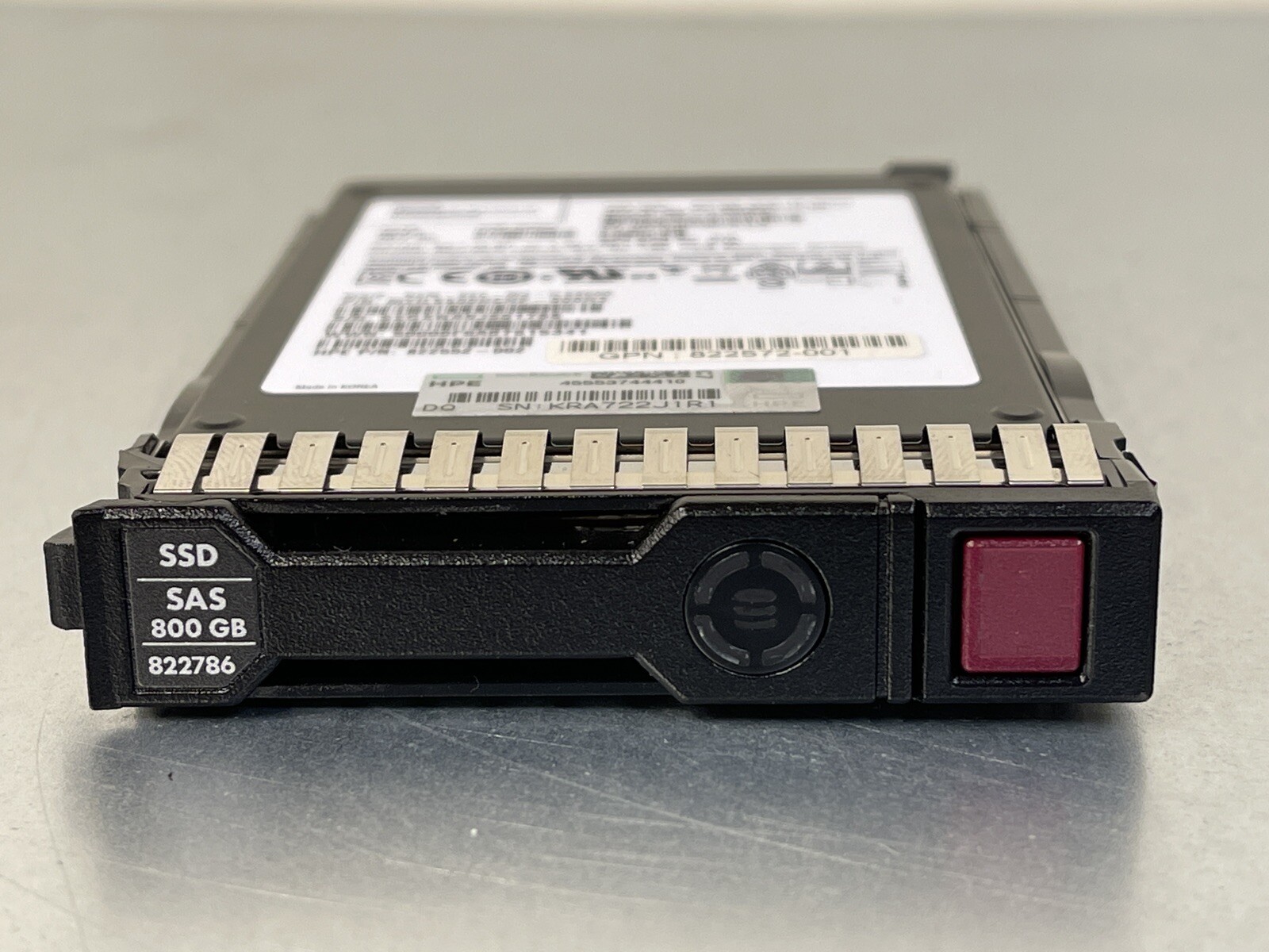 HPE Samsung PM1635 800GB MU SAS 3 DWPD 12G 2.5 SFF Solid State Drive SSD SC