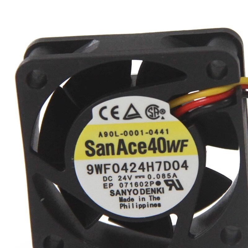 San Ace40WF A90L-0001-0441 9WF0424H7D04 3PIN Cooling Fan