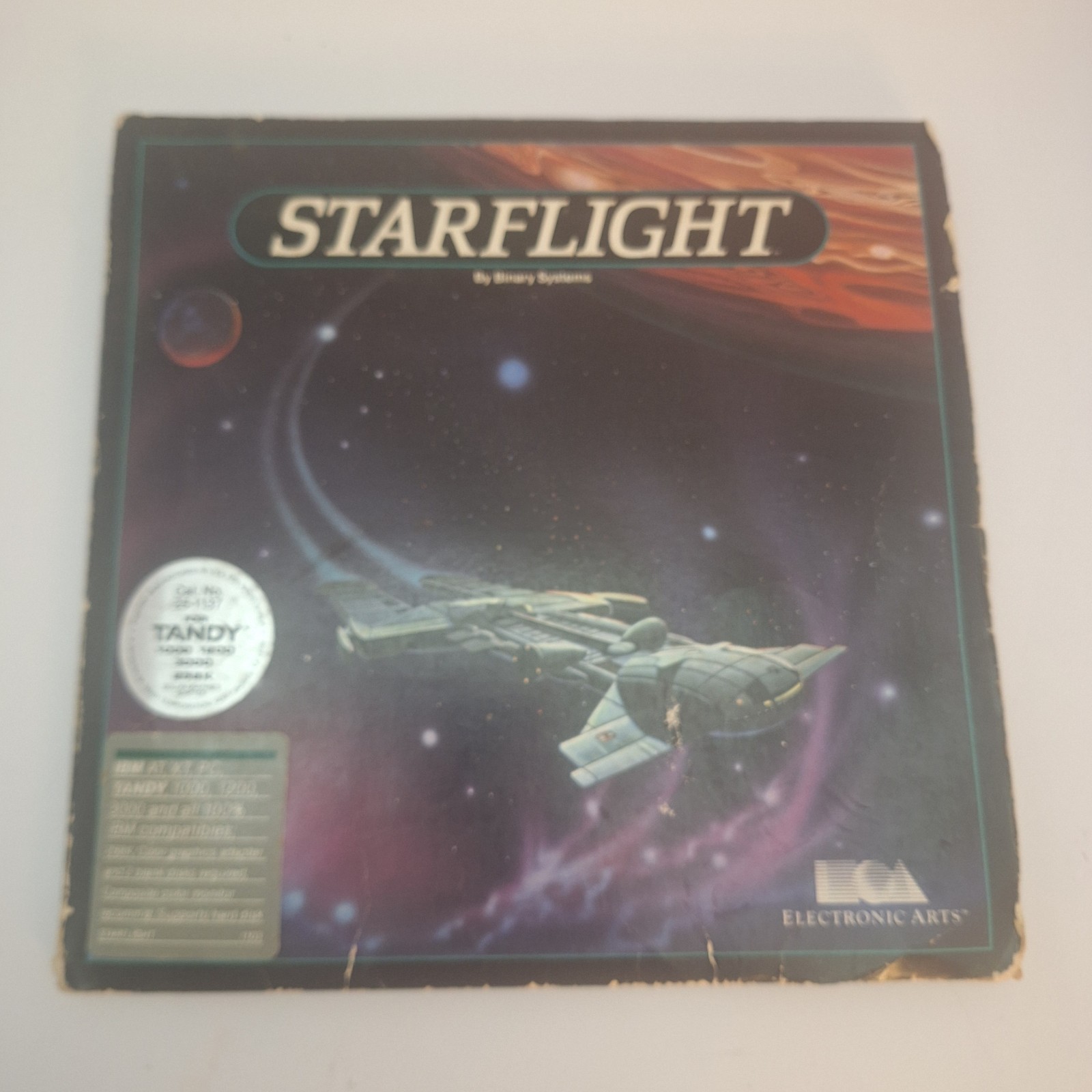 Starflight PC Computer Game by Electronic Arts, 1986, IBM & Tandy, 5.25" disks