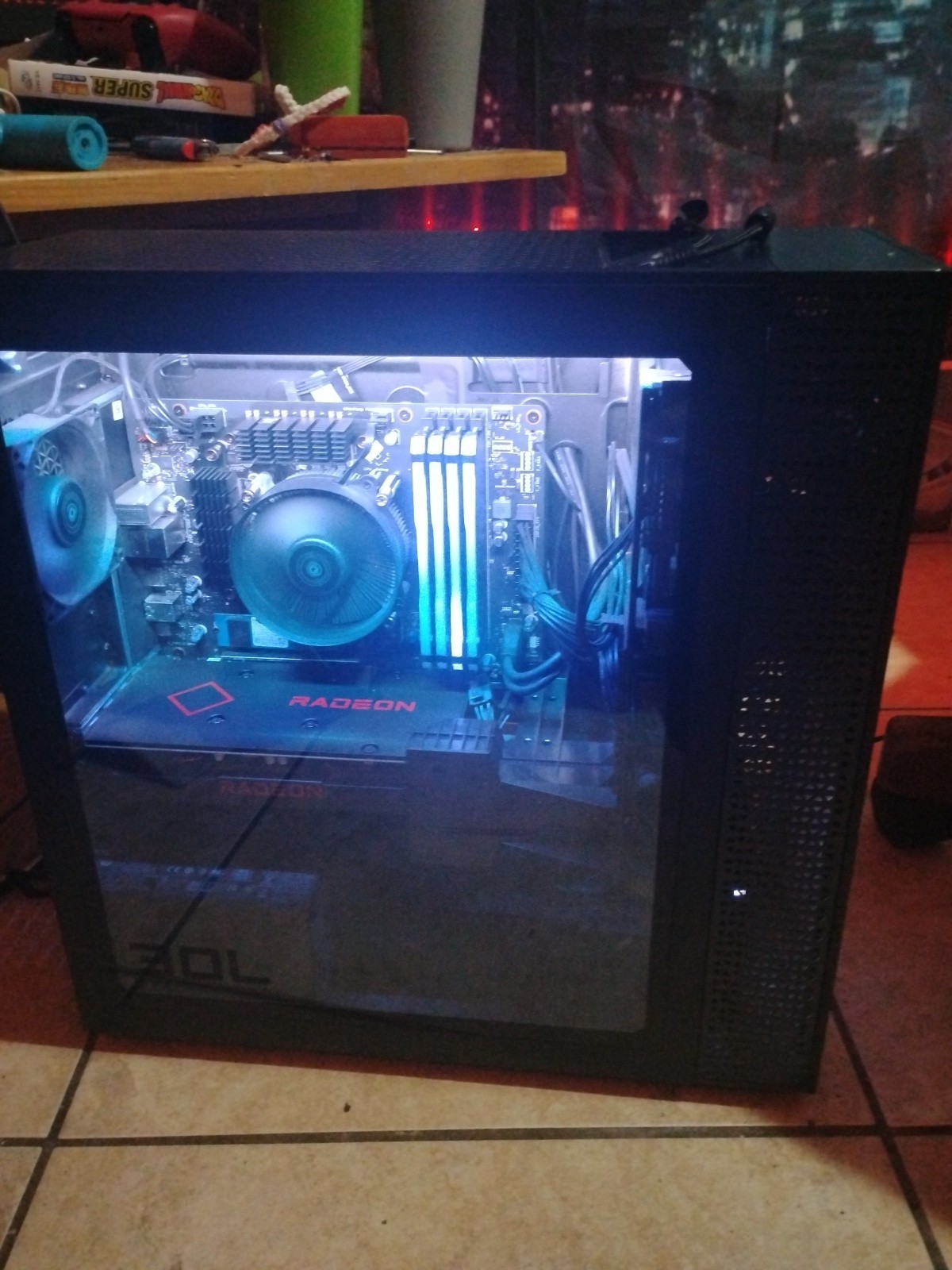 OMEN 25L Gaming Desktop PC, AMD Radeon RX