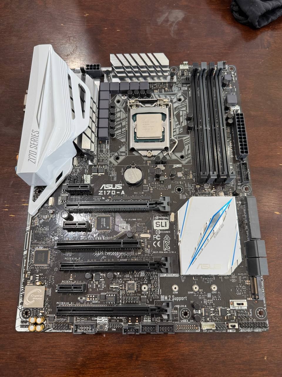 ASUS Z170-A LGA 1151 Intel Motherboard with Intel Core i5 6600K CPU Combo