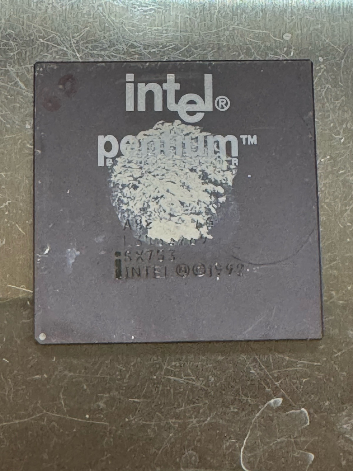 Socket 4 Processor CPU - Intel Pentium 60  - 60MHz - SX753