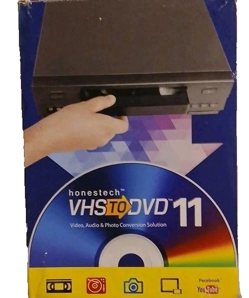 Honestech VHS to DVD 11 VDD11H Video Editing & Conversion Software