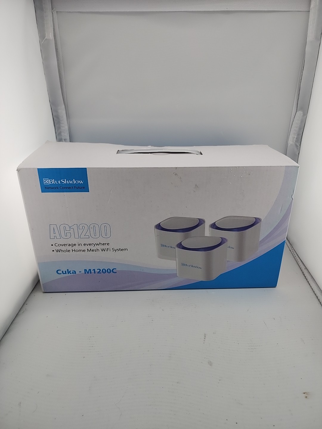 Blueshadow Mesh WiFi AC-1200 | Cuka Mesh Router | Mesh WiFi System  3-pack 