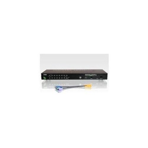 ATEN 16-Port USB/PS2 Combo KVM Switch with USB Peripheral Support CS1716A