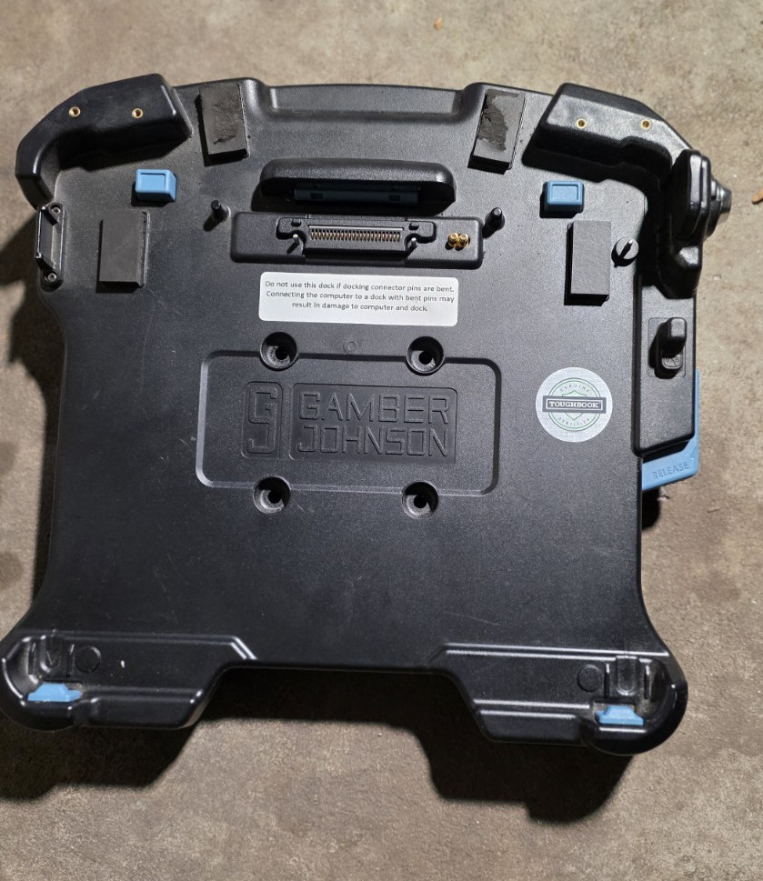 Gamber Johnson Panasonic Laptop CF-33 Vehicle Dock RF GJ-33-LVD2/7160-0909
