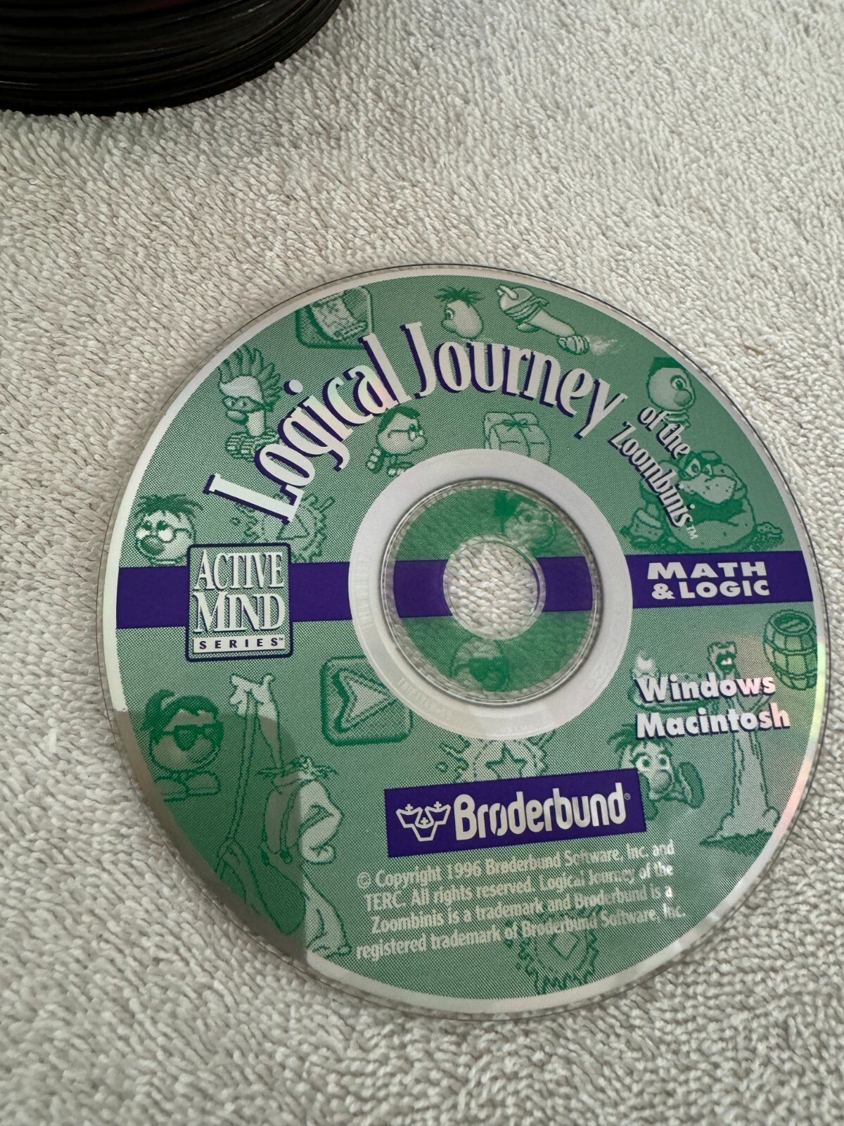 Logical Journey of the Zoombinis - 1996 Broderbund Windows/Macintosh
