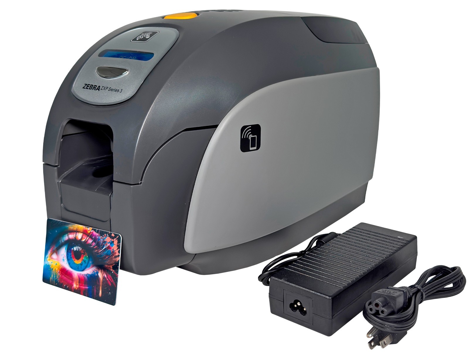 Zebra ZXP Series 3 Single-Sided ID Card Badge Color Printer LAN USB FAST SHIP