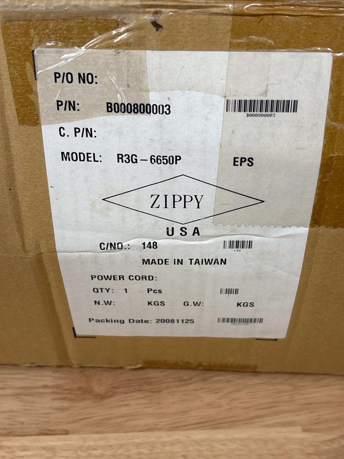 EMACS Zippy M2W-6500P 500W Power Supply PSU Lot of 3 New Sealed Units