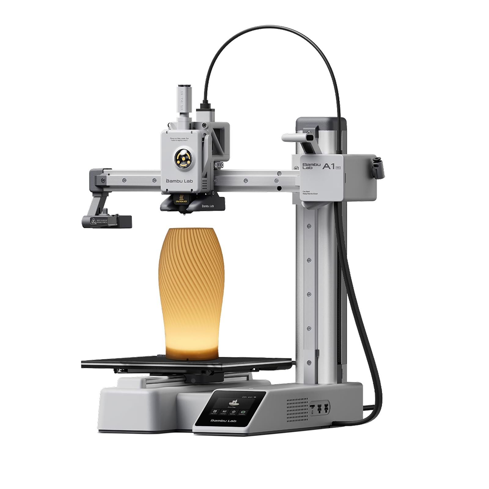 Bambu Lab A1 mini 3D Printer + LED Lamp Kit, Set Up in 20 Mins, High Speed & ...