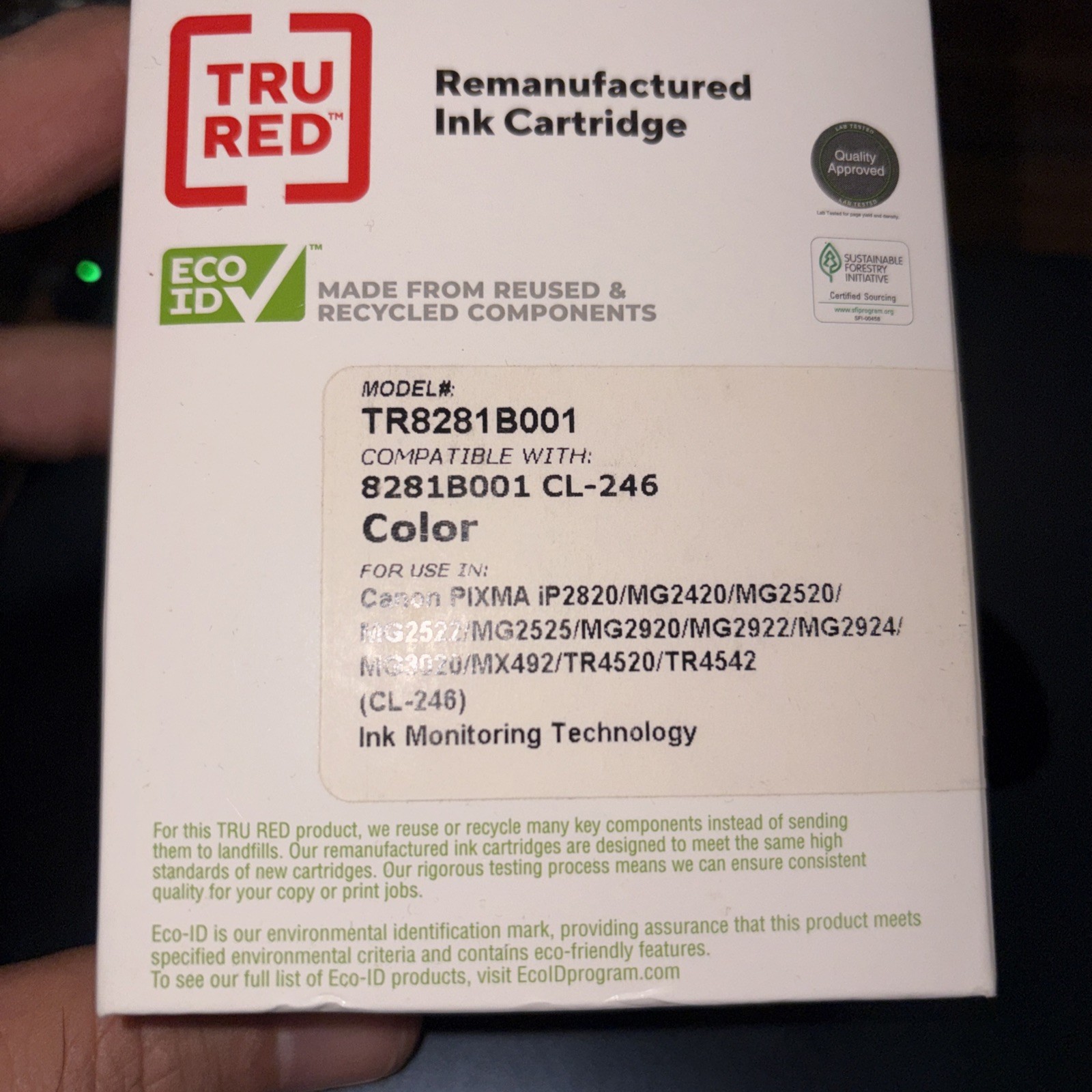 Staples STP REMAN CANON CL-246 CMY INK 2796084