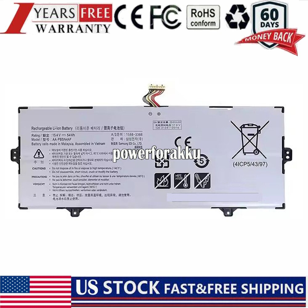 AA-PBSN4AF BA43-00391A BA43-00391B battery For SAMSUNG NP730QCJ NP730QDA