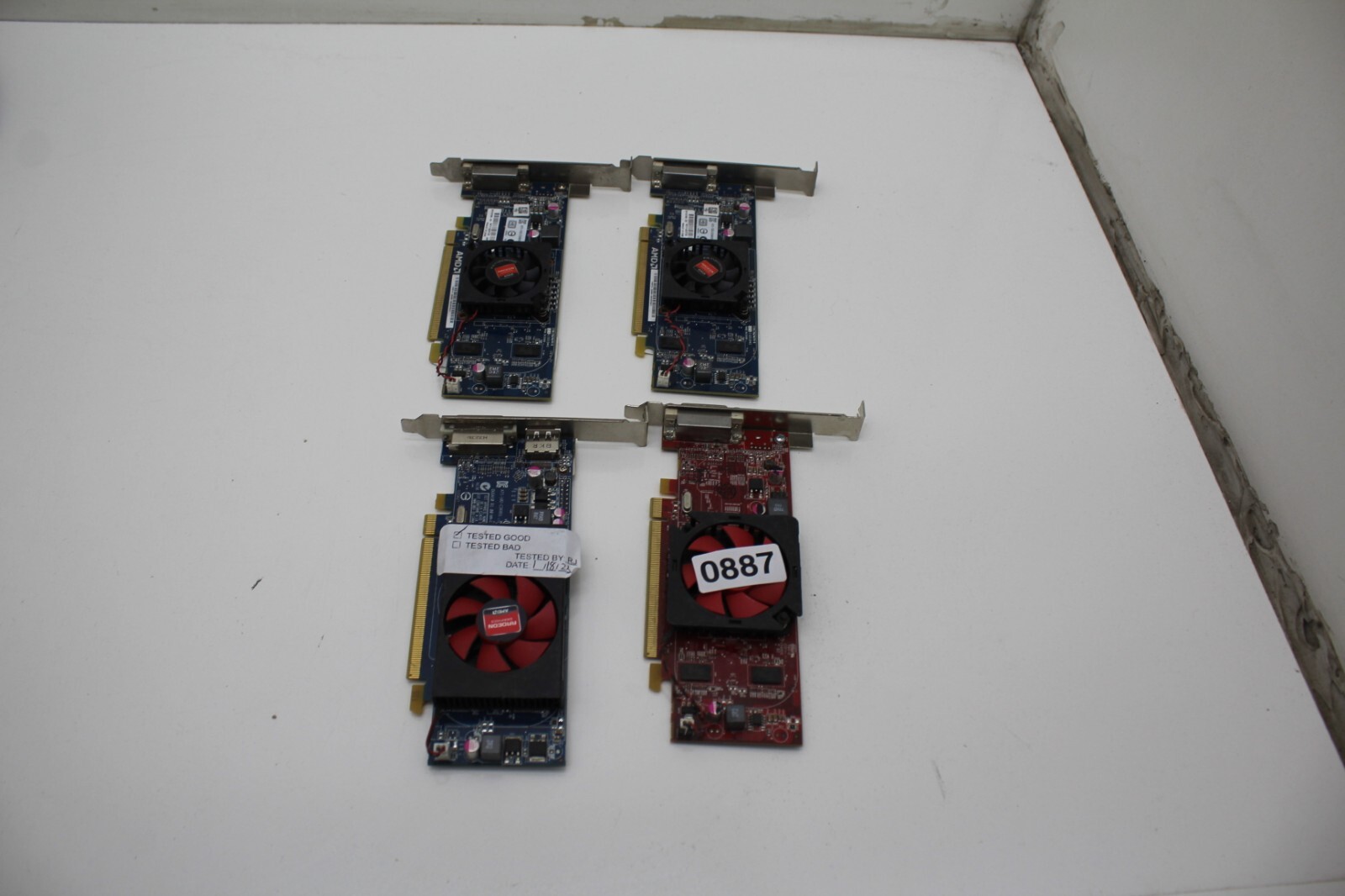 Lot of 4 AMD Radeon ATI 102C(3) & 109C(1) Graphics Cards