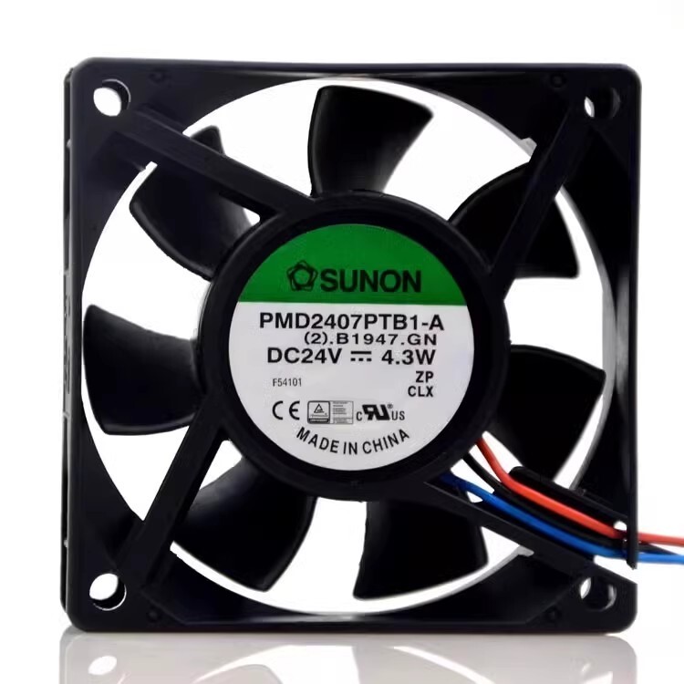 SUNON PMD2407PTB1-A 24V 4.3w 7025 7CM 3-Wire Cooling Fan