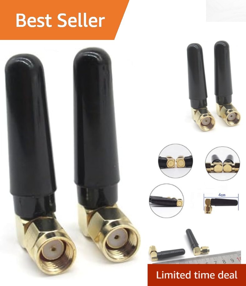Omnidirectional 2.4Ghz 5GHz Mini RP SMA Antenna - Boost WiFi & Bluetooth Signals