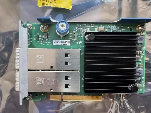 HP 547FLR-QSFP PCIe 40/50G 2-port Gigabit Fiber Network Card 879667 879491-001