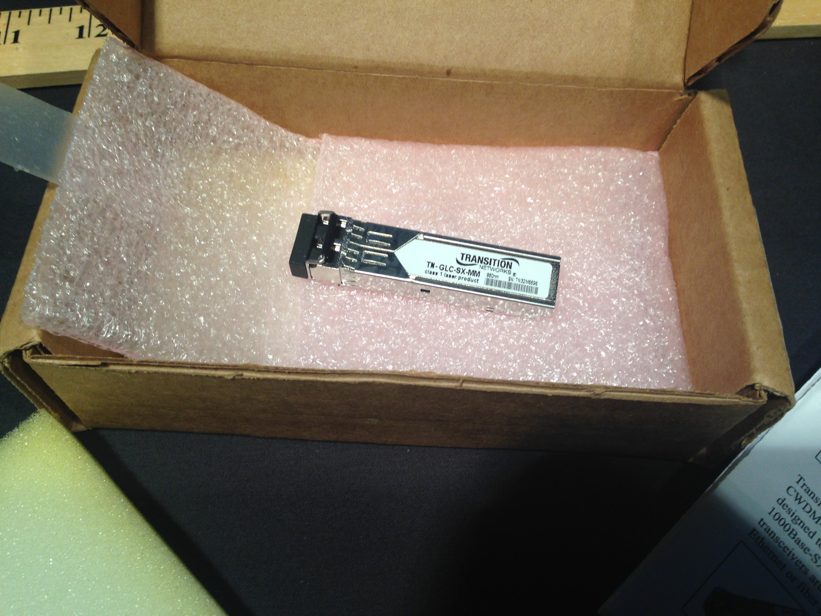 Transition Networks Transceiver Module TN-GLC-SX-MM [CT-A]
