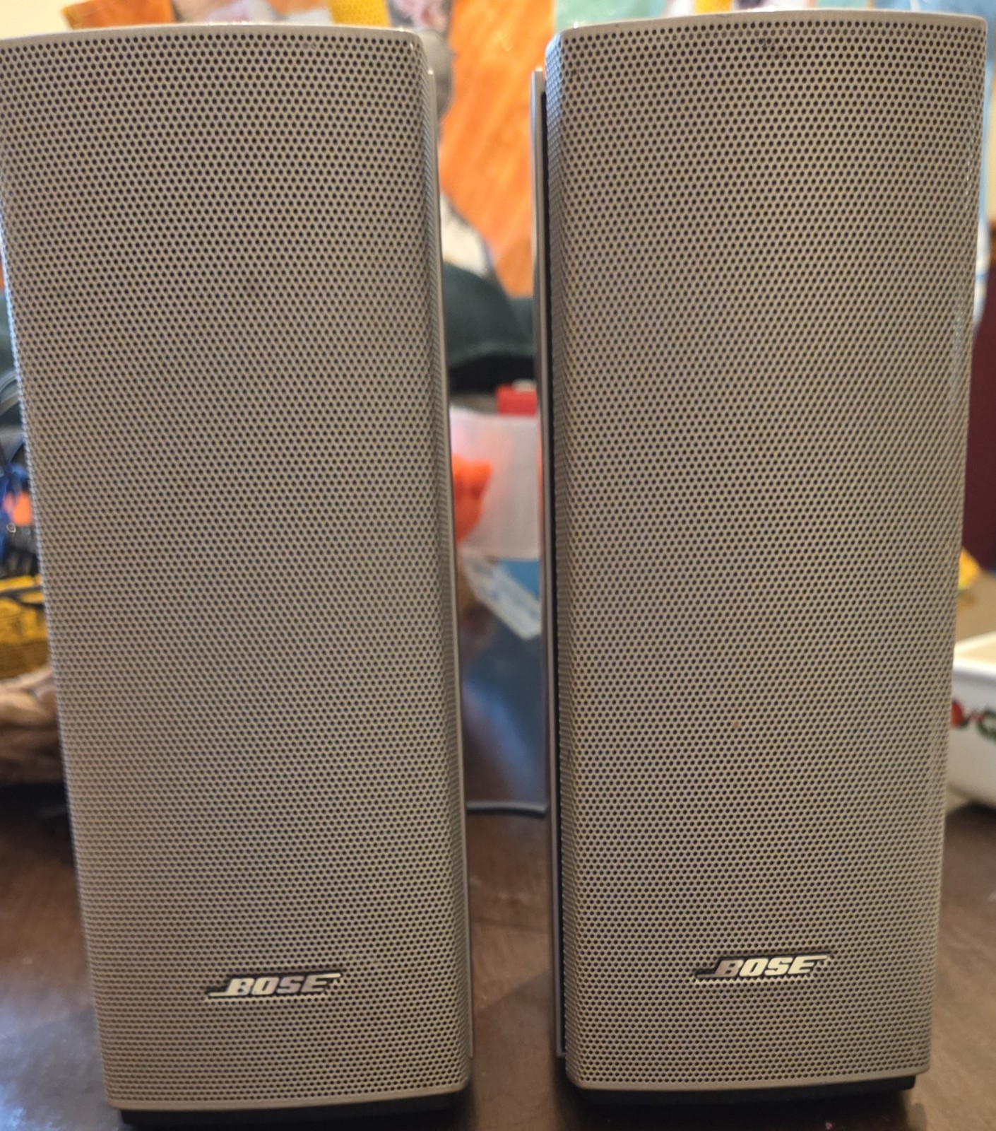 Bose Companion 20 Multimedia Speaker System Silver Speakers & Joint Cbl Only