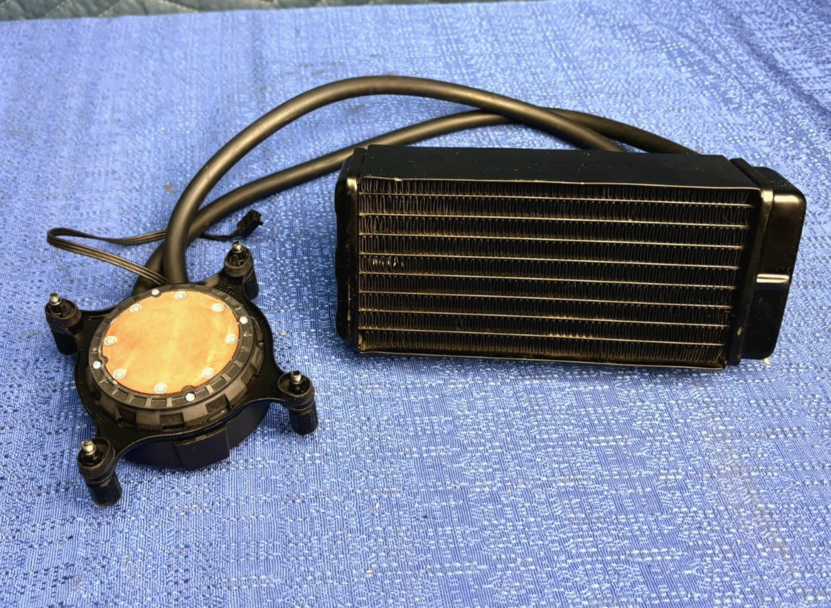 Asetek c6j 35-300-0000002 Liquid Cooling System LGA2011-3 CPU Heatsink Cooler