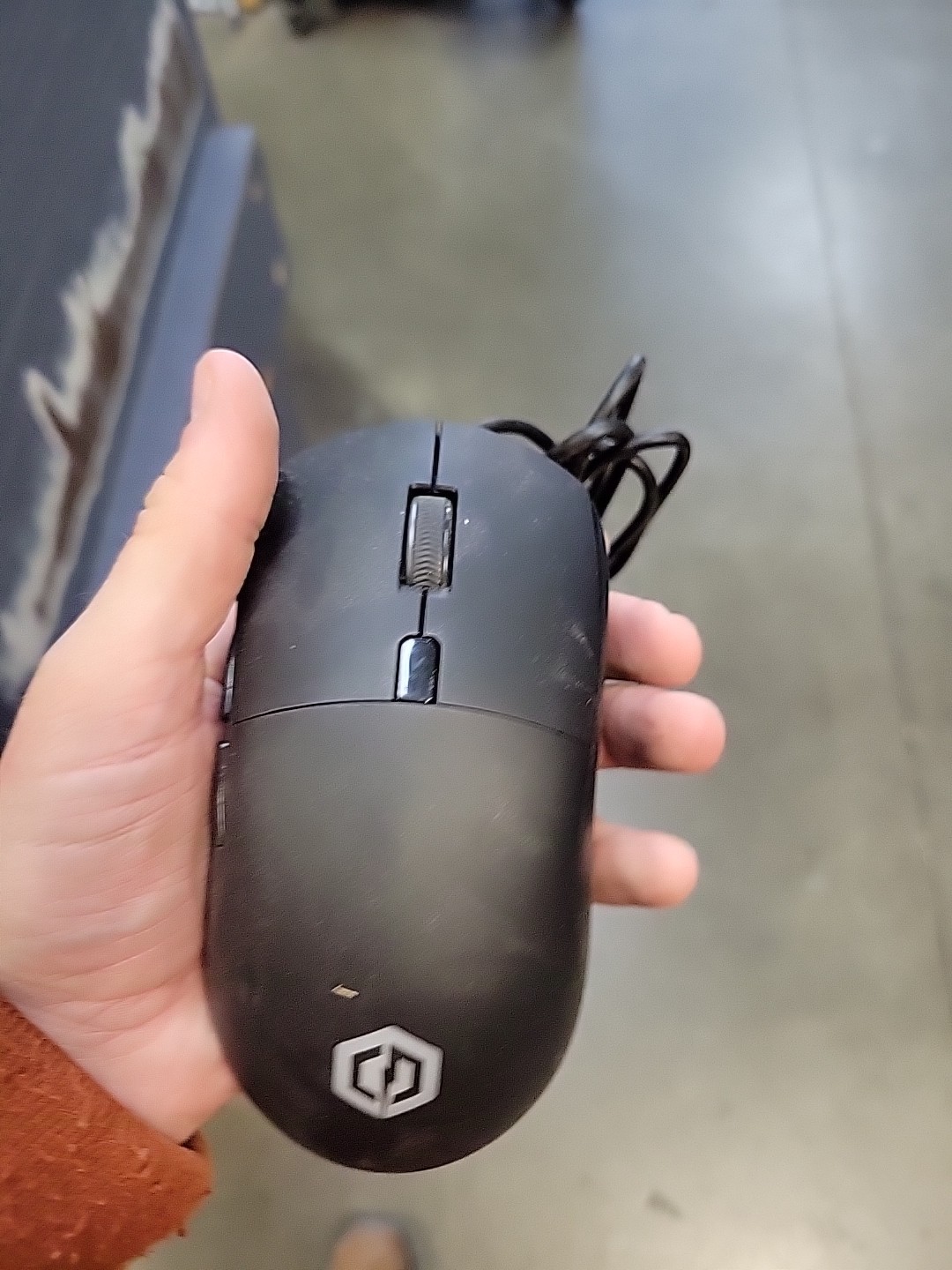 Original CyberPower PC Gaming Optical Mouse - Wired - Black/Red