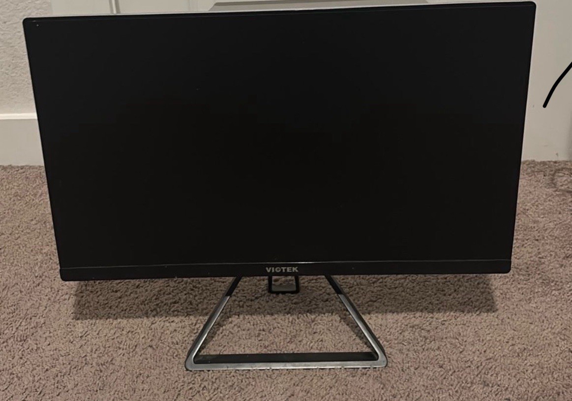 Viotek GFV27DAB 27” 1440P 1ms VA Panel with Full-Motion Stand FreeSync/G-Sync...