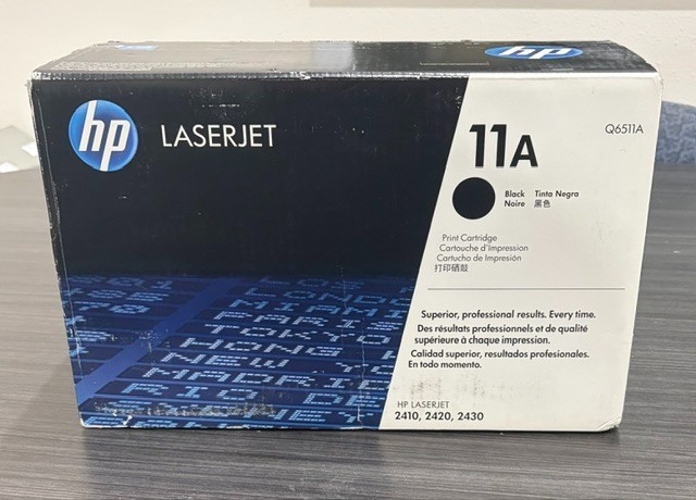 Brand New - Sealed - HP LaserJet 11A Black Toner Print Cartridge Q6511A OEM