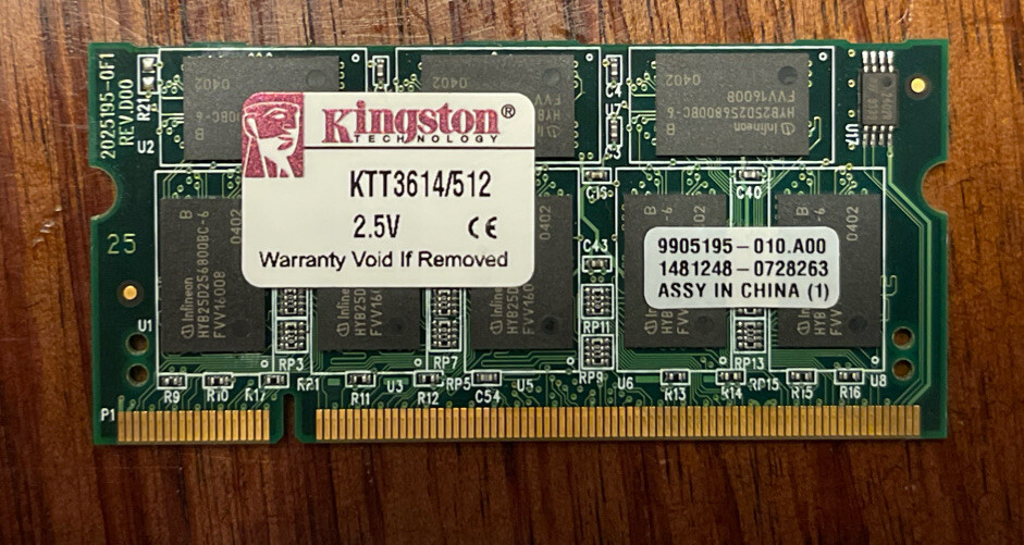 Kingston KTT 3614 512 Mb