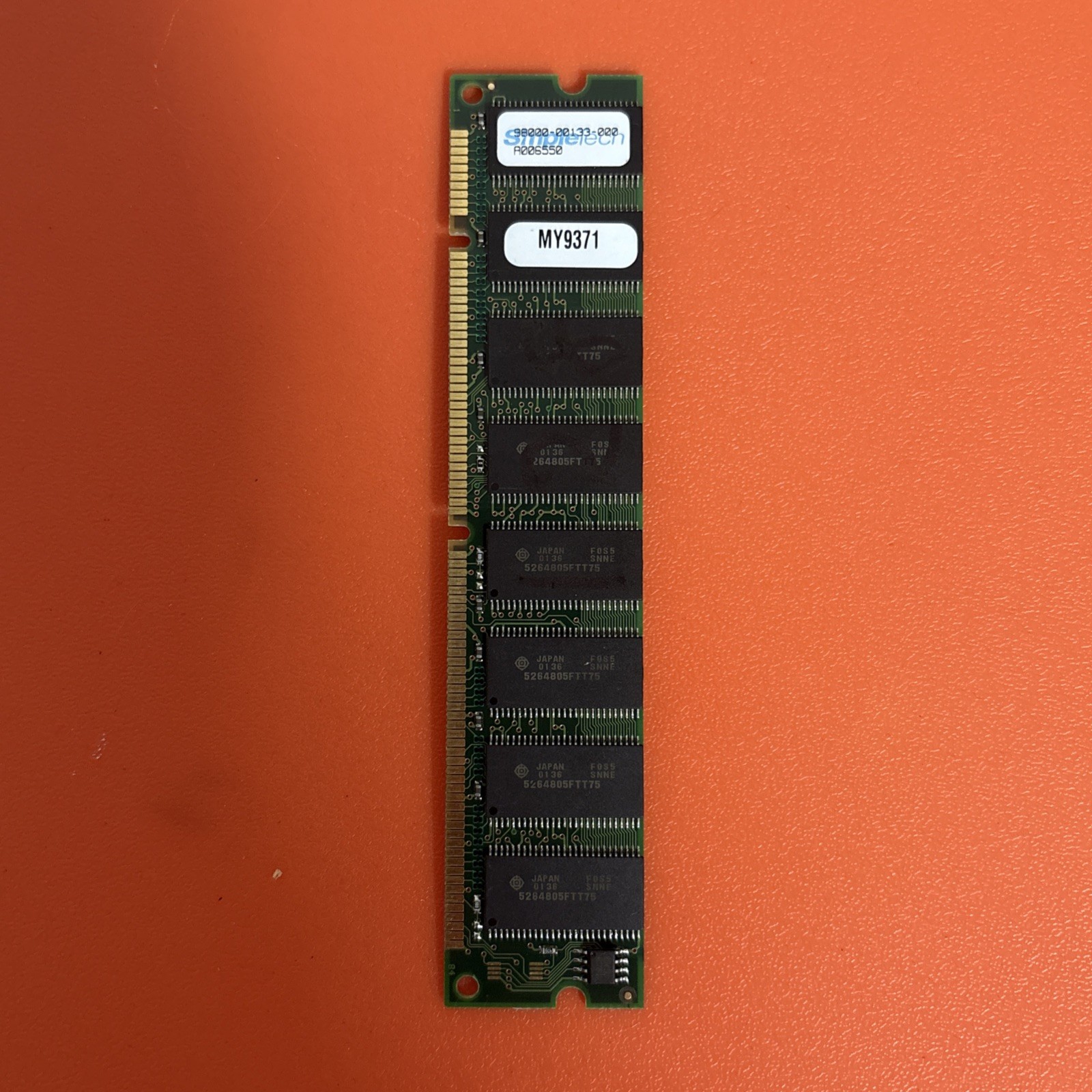 Vintage SimpleTech 72-Pin SIMM EDO DRAM Memory Module 98020-00133-000 Retro PC