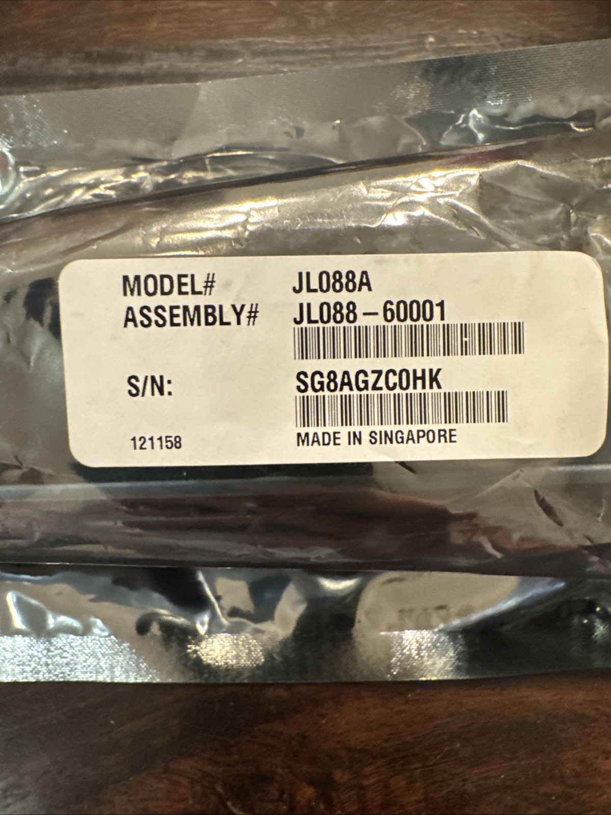 NEW HPE Aruba JL088A Fan Tray for 3810 Switch JL072A JL074A JL075A