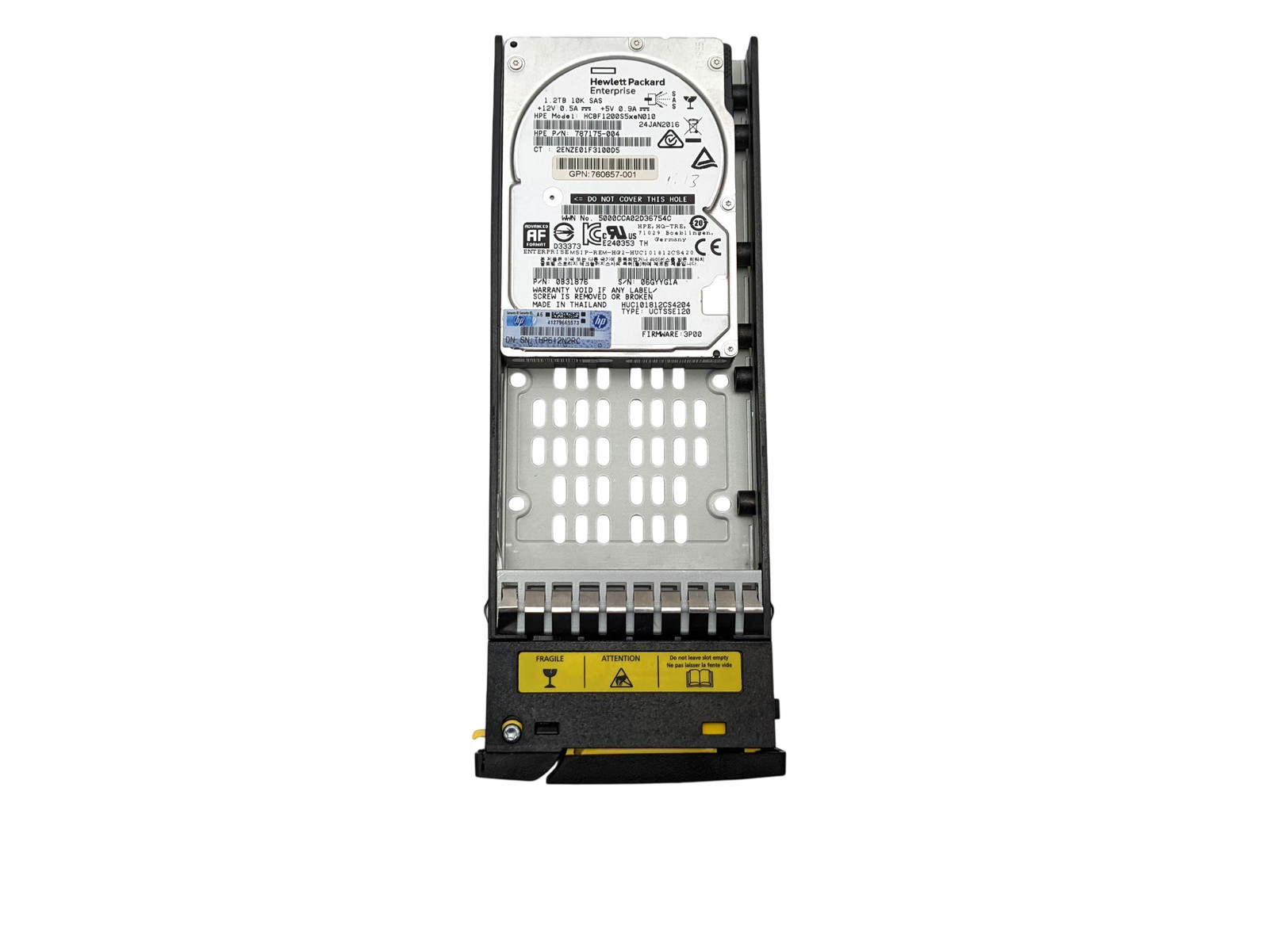 HP 802274-001 840457-001 1.2TB 6G 10K SFF SAS 2.5 HDD Hard Disk Drive 3PAR M6710