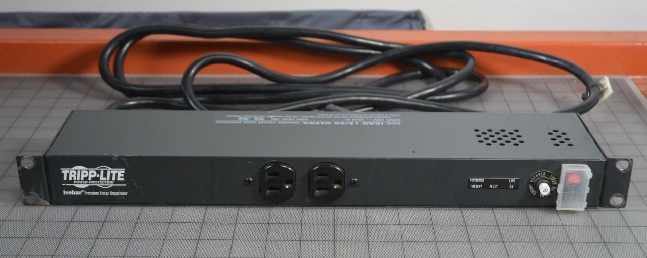 TRIPP-LITE IBAR 12/20 ULTRA 120V 50/60HZ LOAD:20A TRANSIENT VOLTAGE SURGE SUPPR