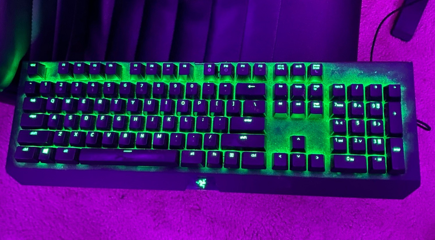 Razer BlackWidow Ultimate 2016 Backlit Mechanical Gaming Keyboard *Defect* As is