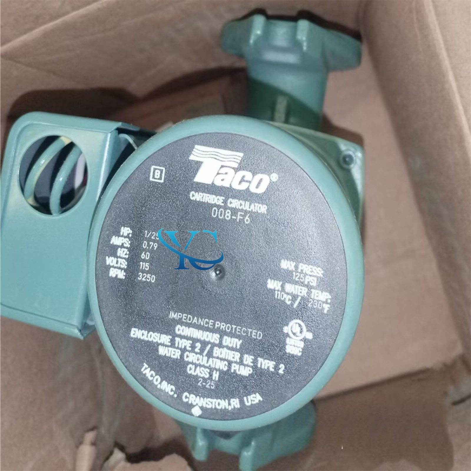 1PCS TACO 008-F6 Coolant Circulation Pump Brand new Fedex or DHL