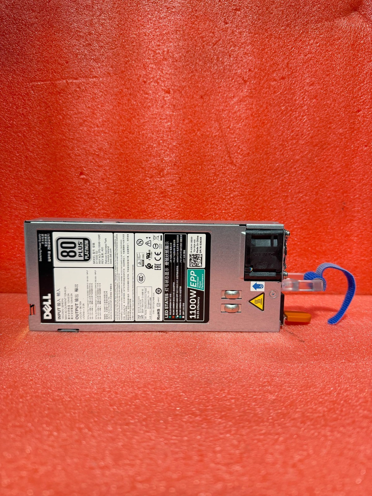 Dell J6J4K 1100W Networking Air FLow Power Supply PSU-to-IO D1100E-S2