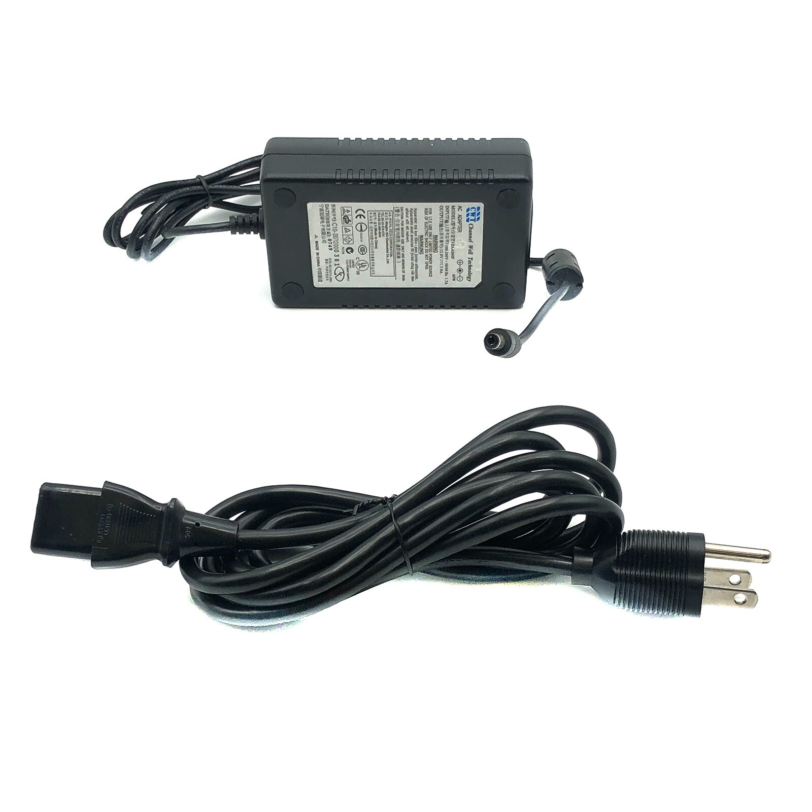 Genuine CWT 12V 5A 60W Power Supply PAA060F KPL-060F AC Adapter Charger PSU