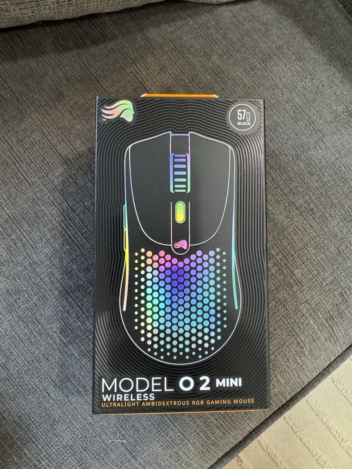 GLORIOUS Model O 2 Mini Wireless Gaming Mouse Black NEW