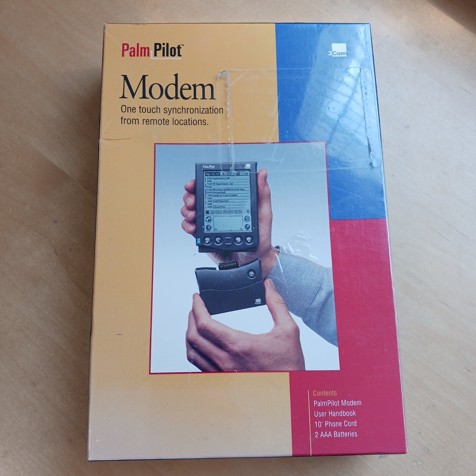 New 3Com Palm Pilot Modem 10201U 14.4 K NOS VTG Rare Computer Handheld History 