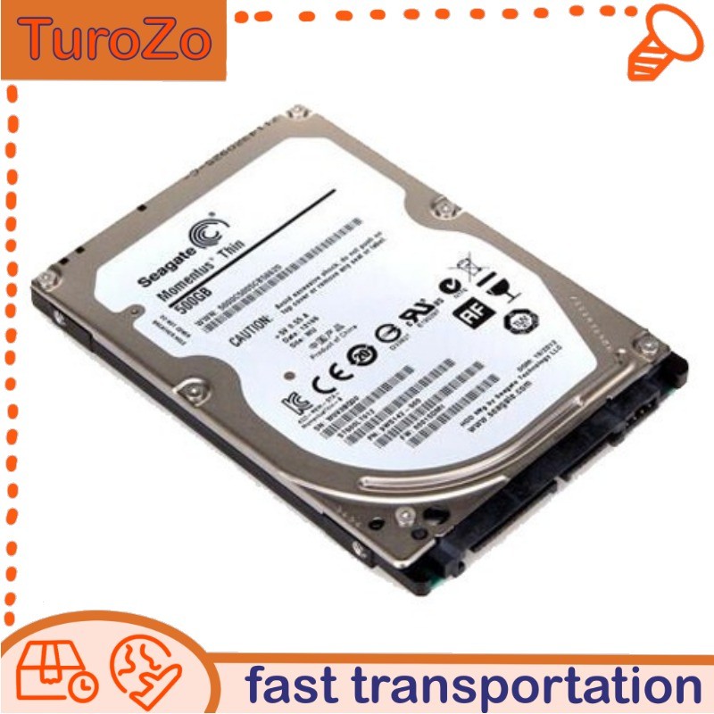 ST500LT012 Seagate Momentus Thin 500GB 5400 RPM 2.5" Internal Hard Disk Drive