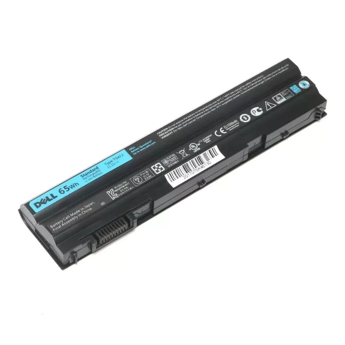 Genuine 65Wh T54FJ Battery For Dell Latitude E6420 E6430 E6540 E6530 8858X N3X1D