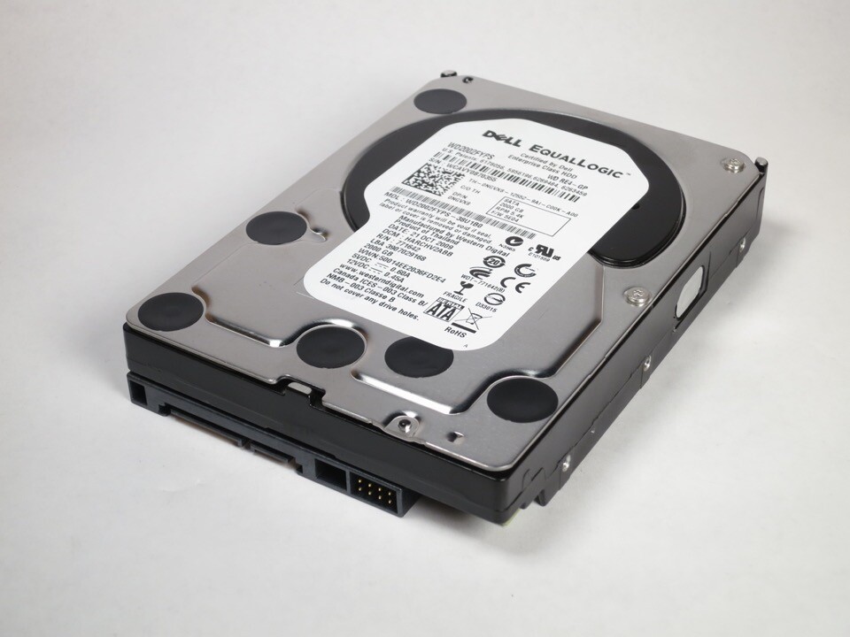 NGVX8 DELL 2TB 5.4K SATA 3.5" 3Gb/s HDD EQUALLOGIC WD2002FYPS-38U1B0