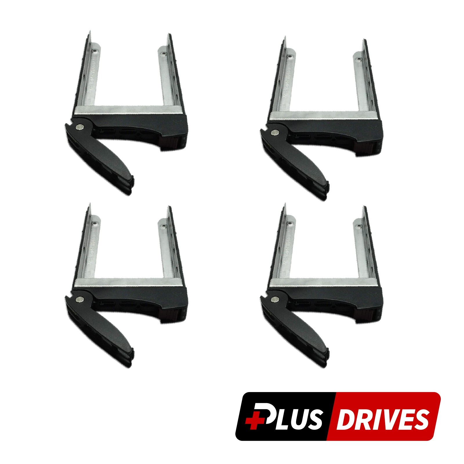 Lot of 4x Supermicro Gen-3 2.5in SFF Hard Drive Bracket Caddy Tray SSD Carrier