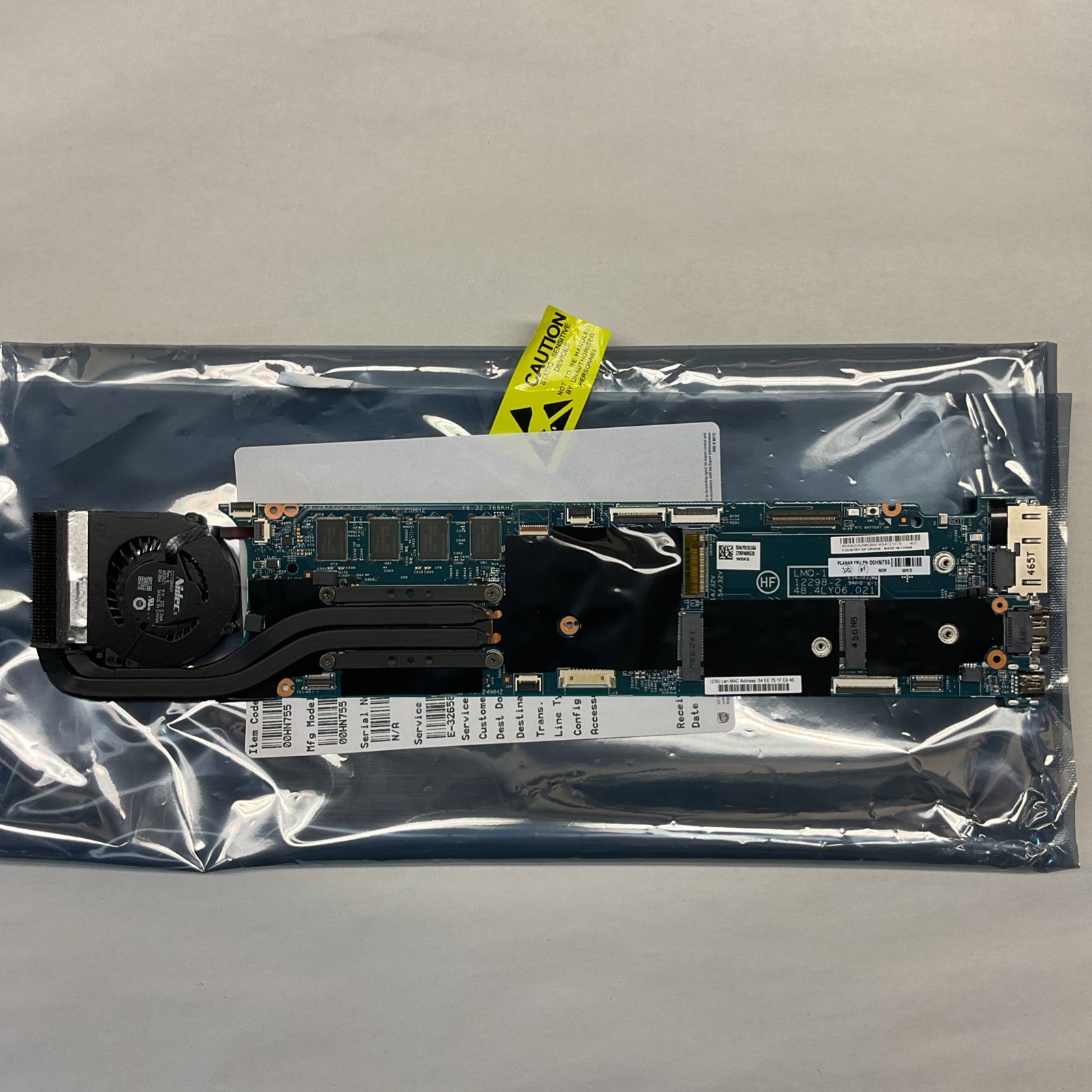 Motherboard For LENOVO ThinkPad X1 Carbon 2nd Gen Mainboard I5-4300U 8G 00HN755