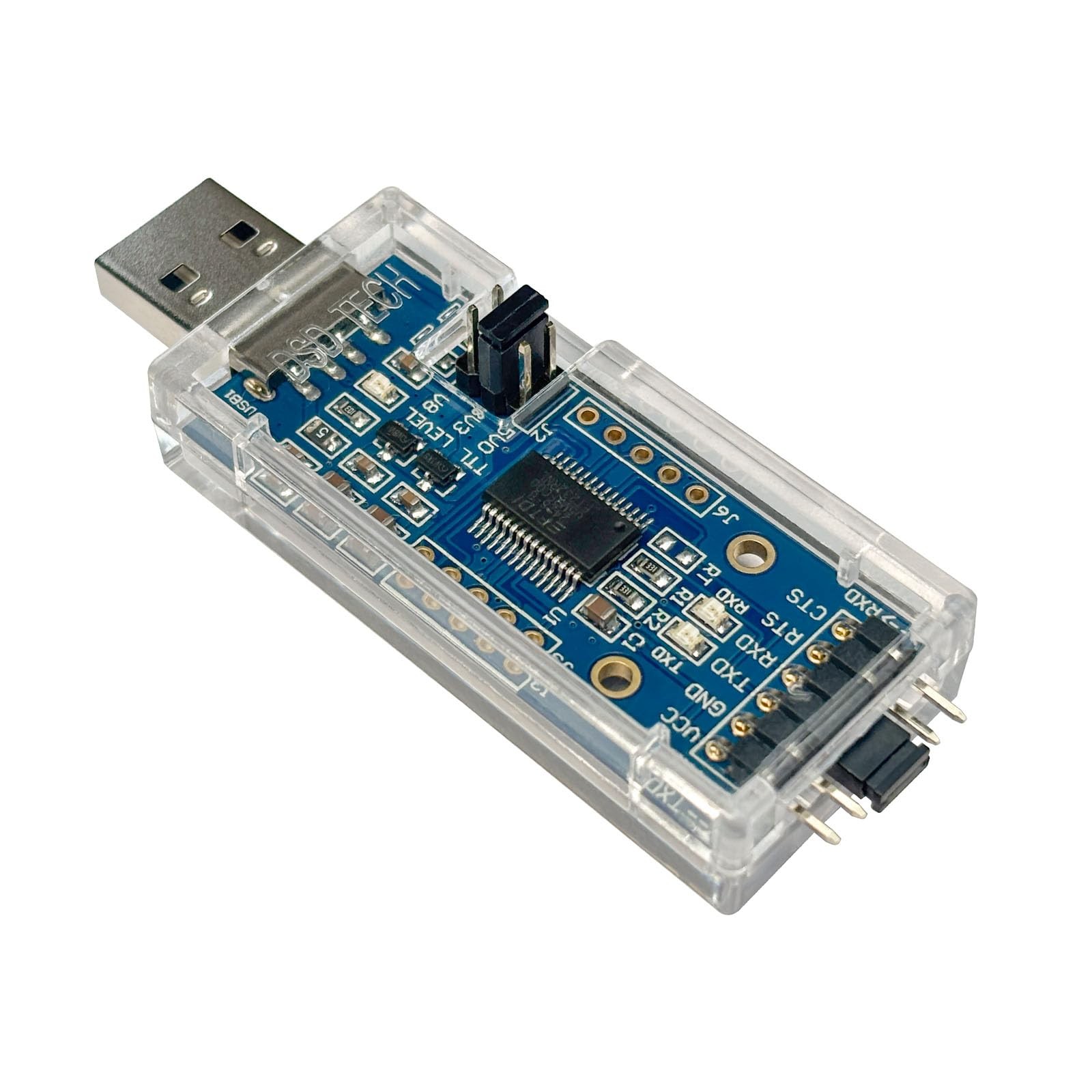 DSD TECH SH-U09C2 USB to TTL Adapter Built-in FTDI FT232RL IC for Debugging and